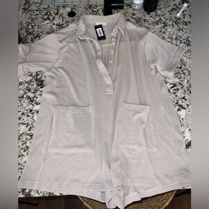Boutique shorts romper